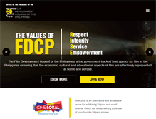 Tablet Screenshot of fdcp.ph